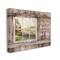 Stupell Industries Simple Things Rustic Barn Window Distressed Photograph Canvas Wall Art